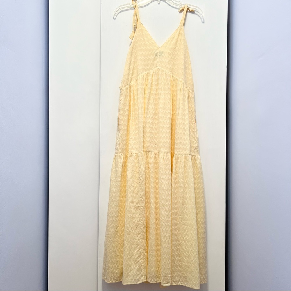 Joie light butter yellow maxi dress in chamomile - S - Picture 7 of 9